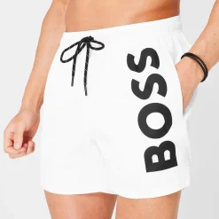 Shorts*Boss Swim Shorts in White