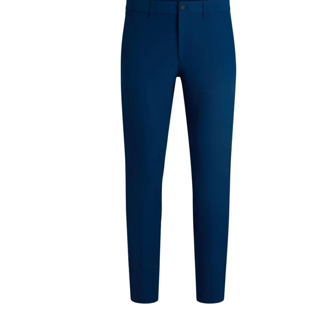 Trousers*Boss T Commuter Slim-Fit Chinos in Blue