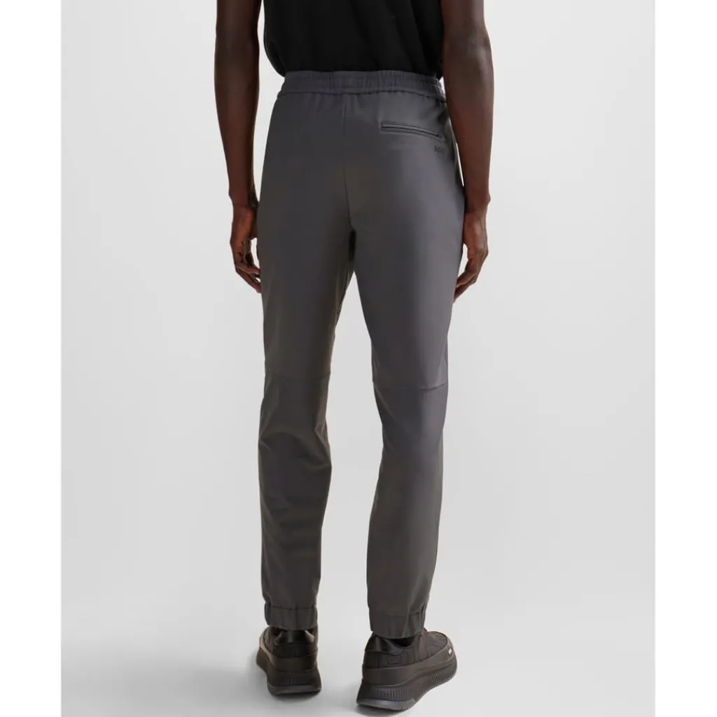 Trousers*Boss T Flex Tapered-Fit Chinos in Grey
