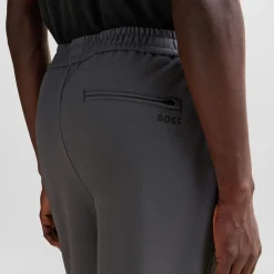 Trousers*Boss T Flex Tapered-Fit Chinos in Grey