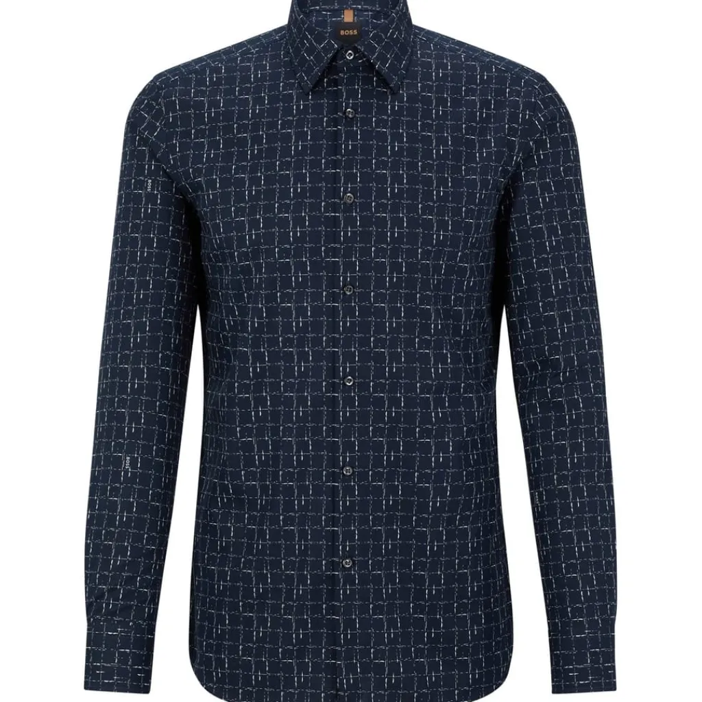 Shirts*Boss T Hays Kent 214 10248893 01 in Blue