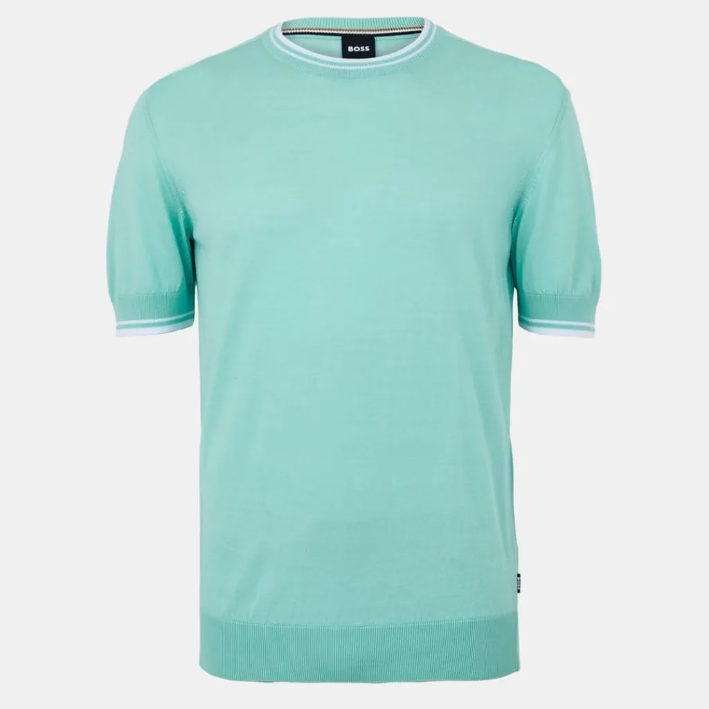 Knitwear*Boss Talian 10242174 01 in Green