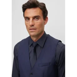 Coats And Jackets*Boss T-Harvers Waistcoat in Navy