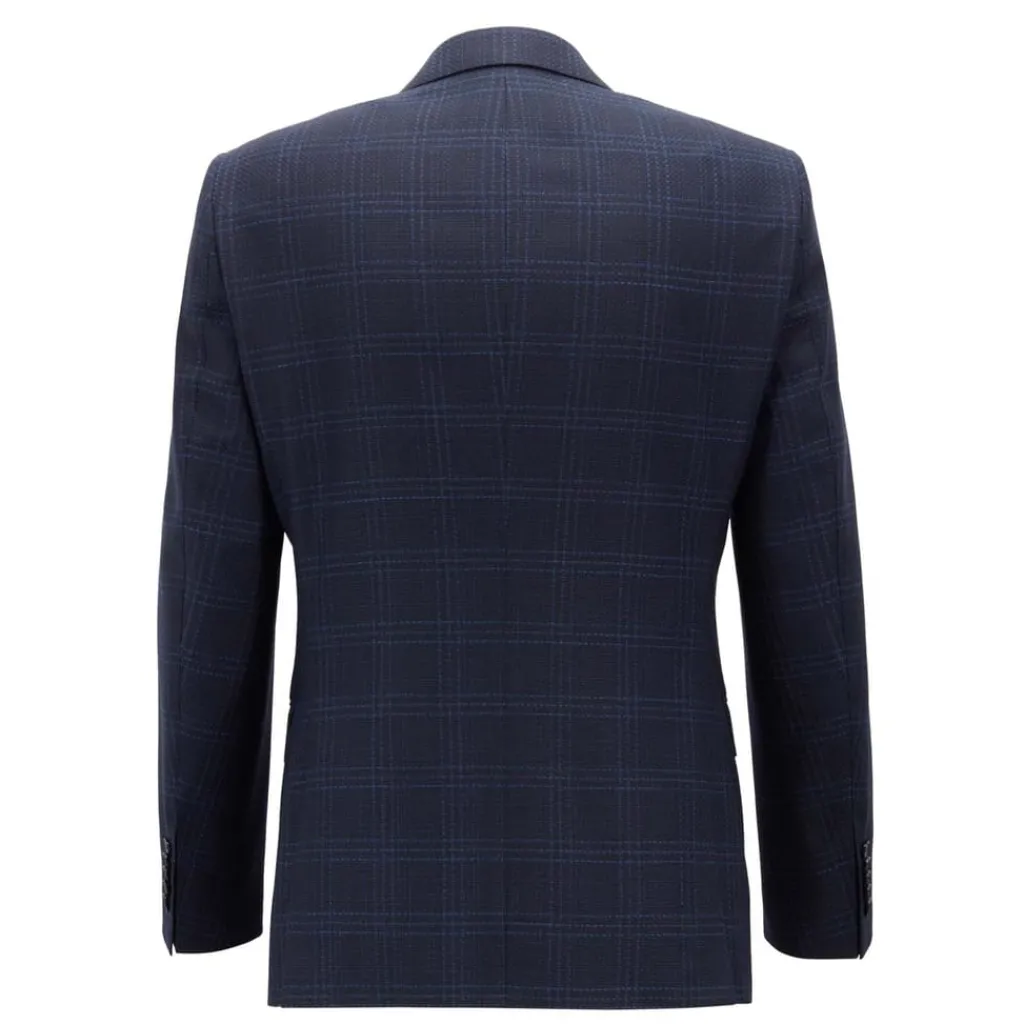 Formalwear*Boss T-Heel3 Blazer Jacket in Dark Blue