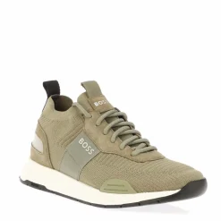 Trainers|Footwear*Boss Titanium Running Trainers in Green