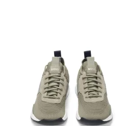 Fitness And Gym Footwear|Running Shoes*Boss Titanium Trainers in Green