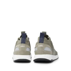 Fitness And Gym Footwear|Running Shoes*Boss Titanium Trainers in Green