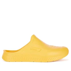 Beach Shoes*Boss Titanium-R Sliders in Yellow