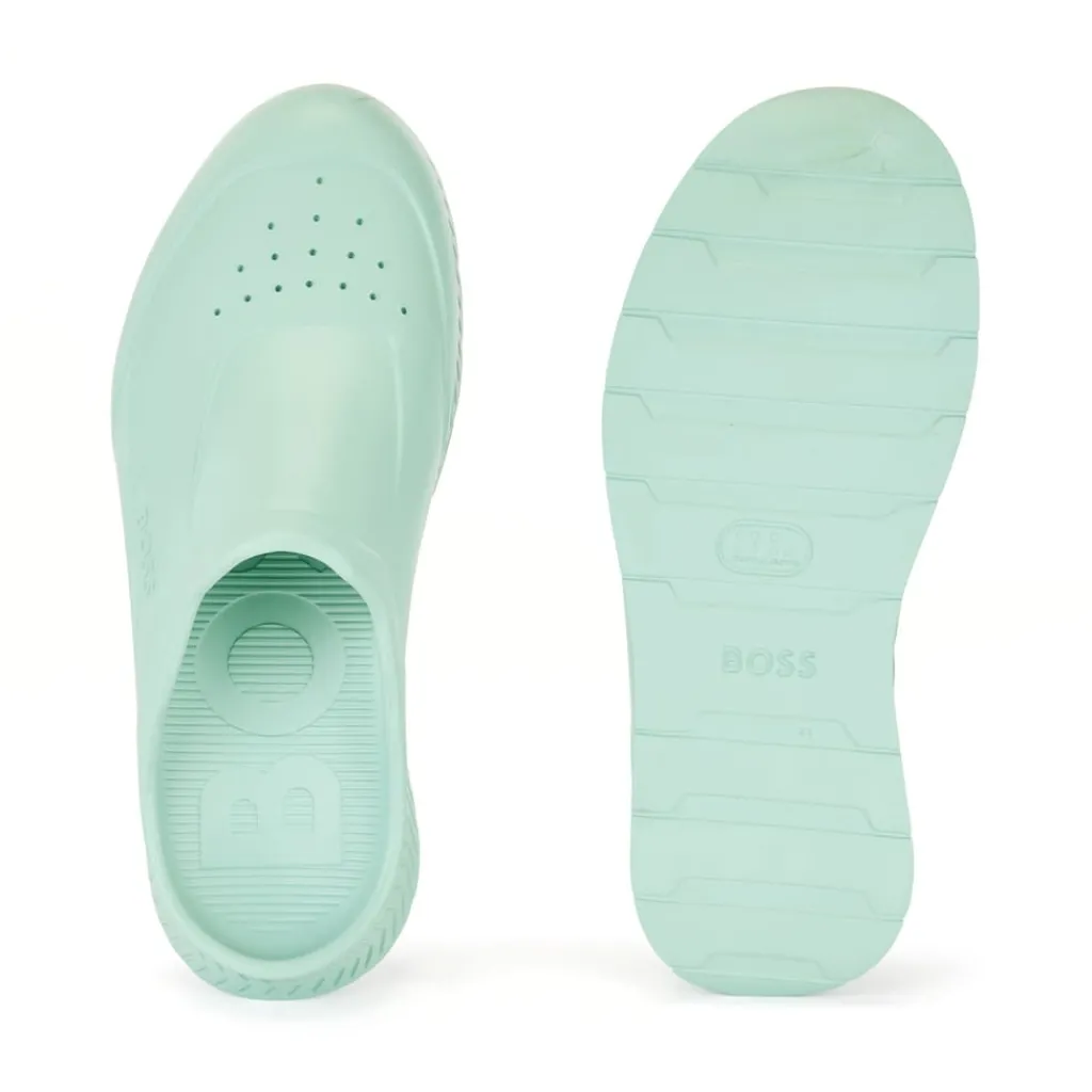Footwear|Beach Shoes*Boss Titanium-R Sliders in Green