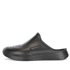 Beach Shoes*Boss Titanium-R Sliders in Black