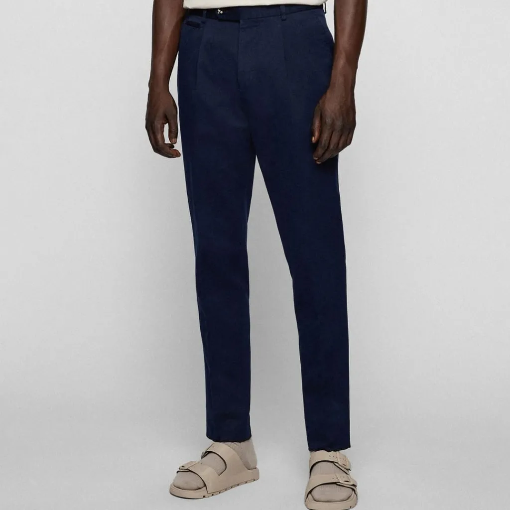 Formalwear*Boss T-Peet Trousers in Dark Blue