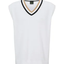 Knitwear*Boss Vestir 10248033 01 in White