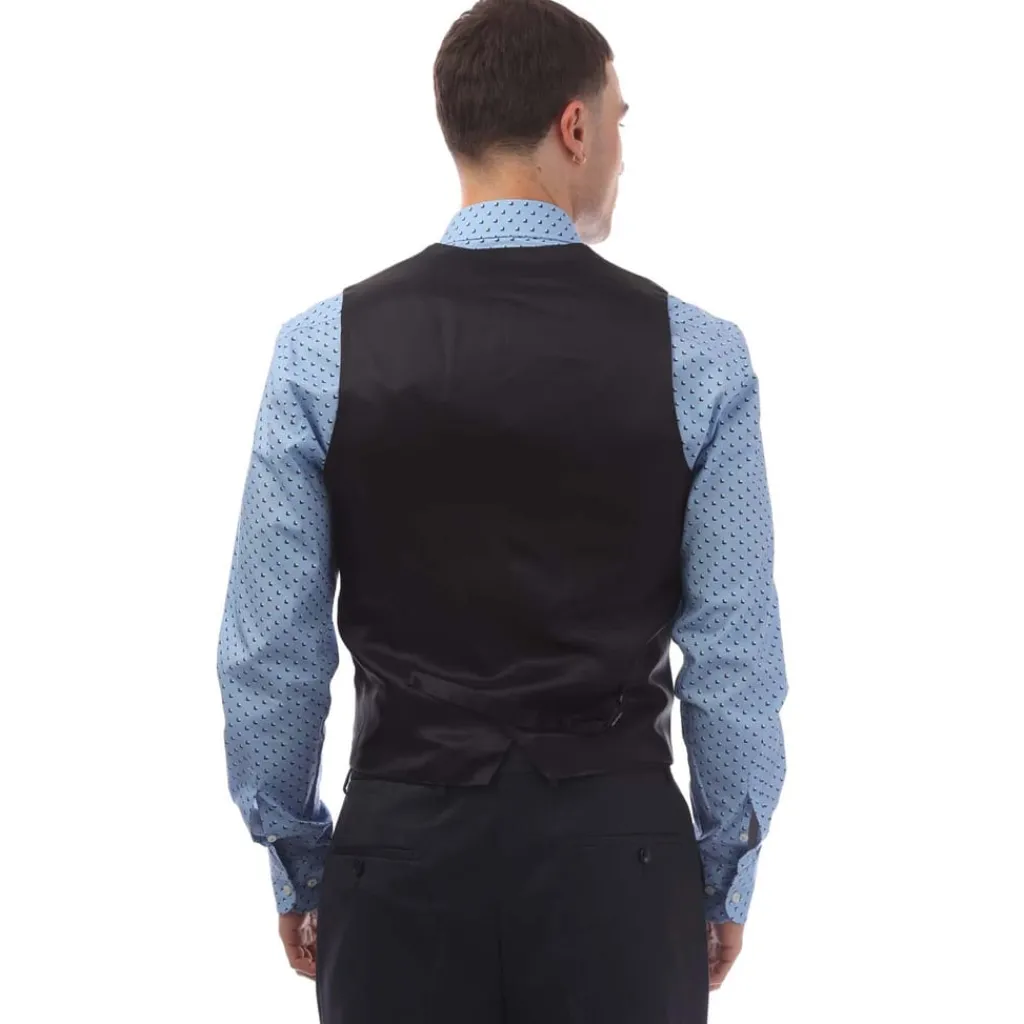Formalwear*Boss Vin194 Waistcoat in Navy
