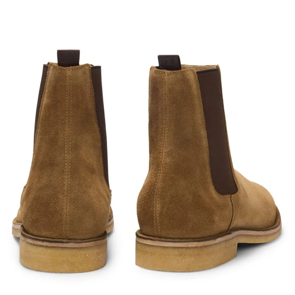 Boots*Boss X Beckham Chelsea Boots in Beige