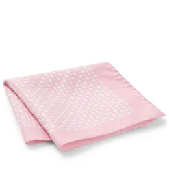 Assorted*Boss X Beckham Printed Pocket Square in Pink