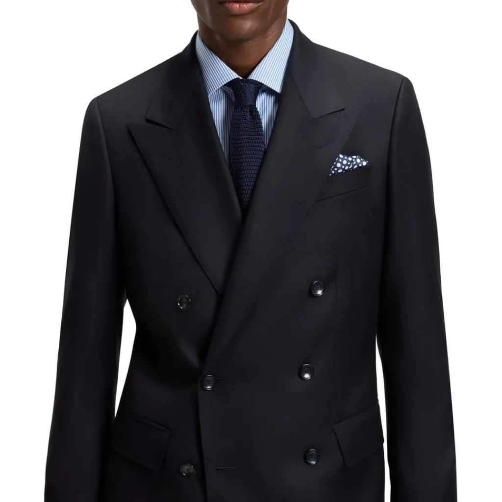 Formalwear*Boss X Beckham Two Piece Suit in Blue