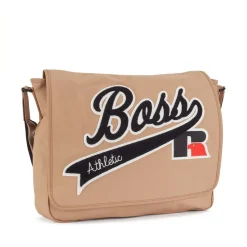Bags*Boss x Russell Athletic Messenger Bag in Beige