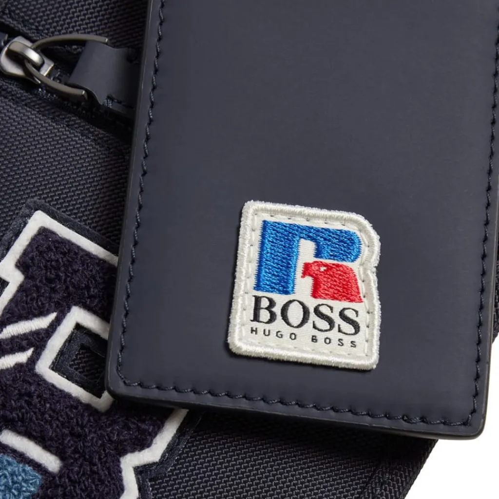 Bags*Boss x Russell Athletic Neck Pouch in Navy