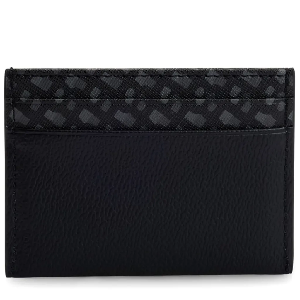 Wallets*Boss Zair N Card Holder in Black