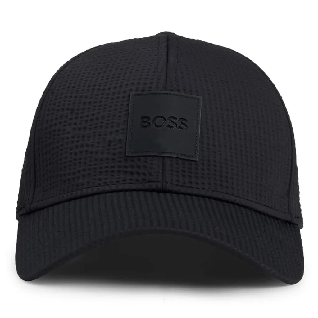 Caps-Hats*Boss Zed Seersucker 10270970 01 in Black