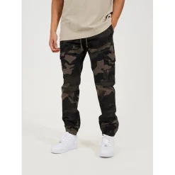 Trousers*Brave Soul Cuffed Trouser in Grey