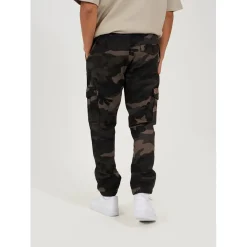 Trousers*Brave Soul Cuffed Trouser in Grey