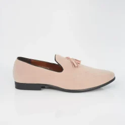 Shoes*Brave Soul Faux Suede Loafer in Pink
