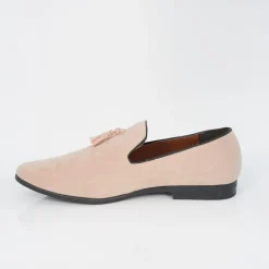 Shoes*Brave Soul Faux Suede Loafer in Pink