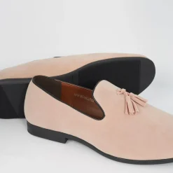 Shoes*Brave Soul Faux Suede Loafer in Pink