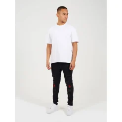 Jeans*Brave Soul Jean With Contrast Panels in Grey