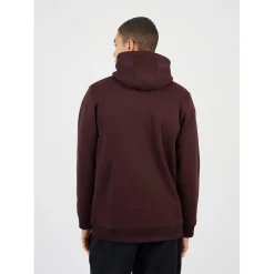 Hoodies*Brave Soul Regular Fit Cross Over Hooded Sweatshirt in Red