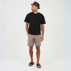 Caps-Hats*Brave Soul Trilby Hat With Contrast Tape Detail in Black
