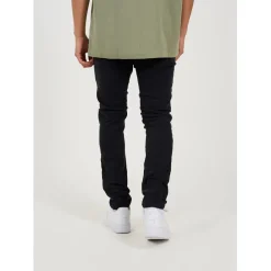 Jeans*Brave Soul Wash Bike Jean With Stitch Detail in Grey