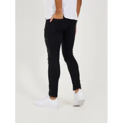 Jeans*Brave Soul Wash Biker Jean in Grey