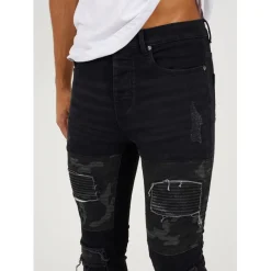 Jeans*Brave Soul Wash Biker Jean in Grey