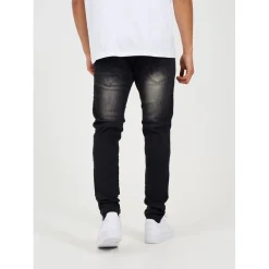 Jeans*Brave Soul Wash Biker Jean in Grey