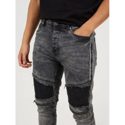 Jeans*Brave Soul Wash Biker Jean in Black