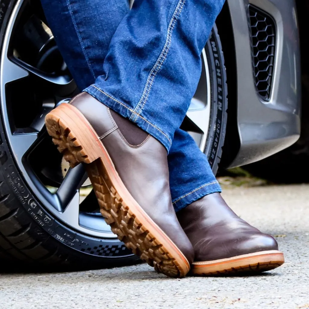 Boots*Brogini 460 Ardenza Chelsea Yard Boots in Brown