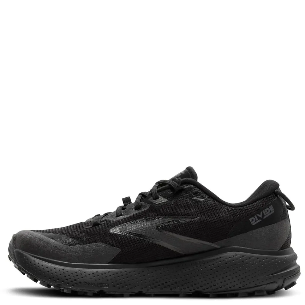 Fitness And Gym Footwear|Running Shoes*Brooks Mens Divide 6 GorE-Tex Off Road Running Shoes in Black