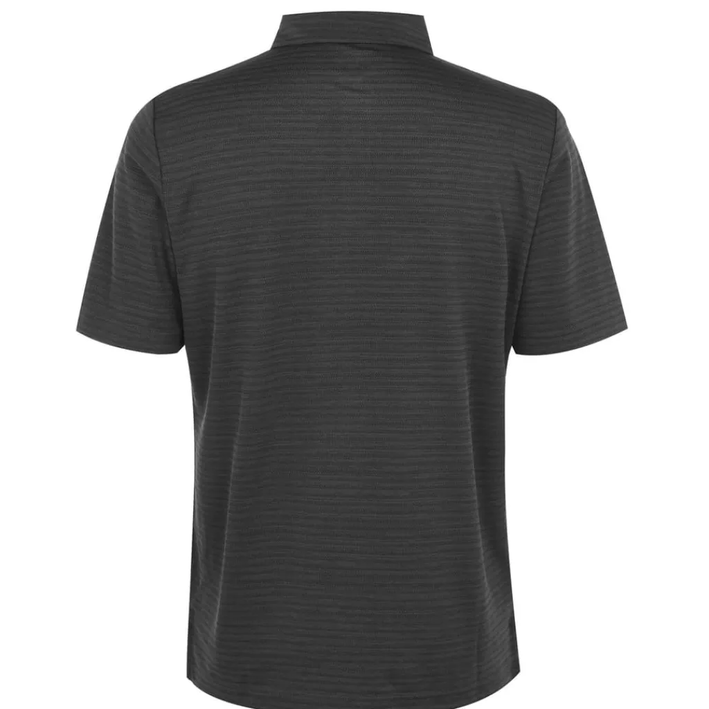 Polo Shirts*Callaway Mens Herringbone Golf Polo Shirt in Black