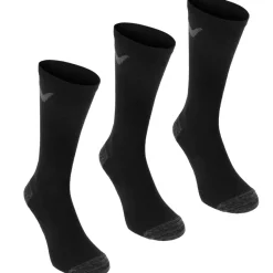 Underwear And Socks*Callaway Opti Dri 3 Pack Golf Socks in Black