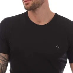 T-Shirts And Vests*Calvin Klein 2 Pack of Essential Crew T-Shirts in Black