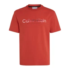 T-Shirts And Vests*Calvin Klein Diffused Logo T-Shirt in Red