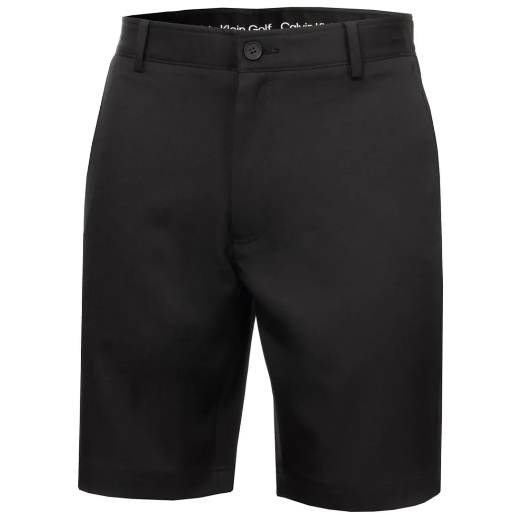 Fitness And Gym Shorts*Calvin Klein Golf Logo Print Chino Bermuda Shorts in Black