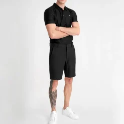 Fitness And Gym Shorts*Calvin Klein Golf Logo Print Chino Bermuda Shorts in Black
