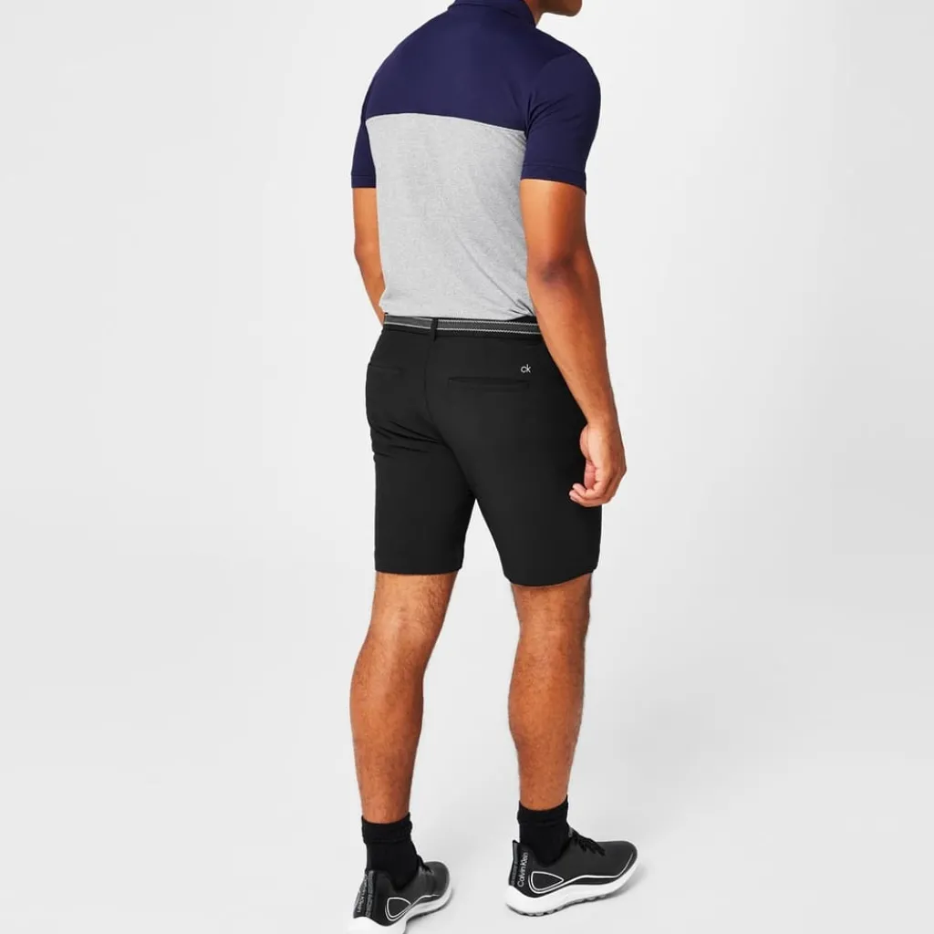 Fitness And Gym Shorts*Calvin Klein Golf Mens Golf Genius Stretch Shorts in Black