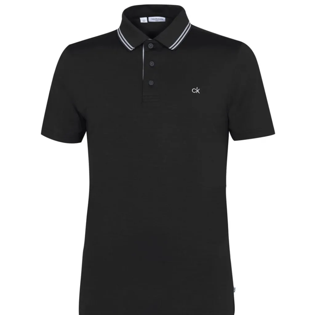 Polo Shirts*Calvin Klein Golf Polo in Black