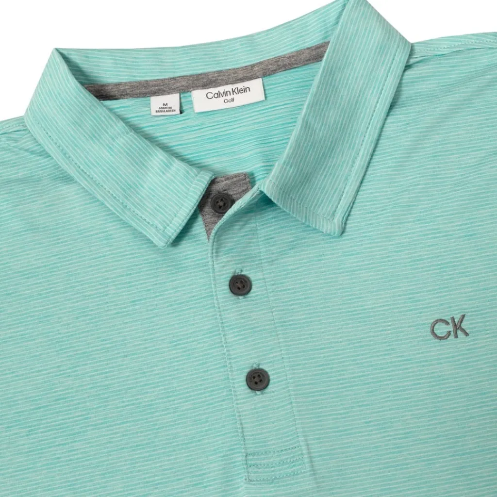 Polo Shirts*Calvin Klein Golf Regular Fit Polo Shirt in Green