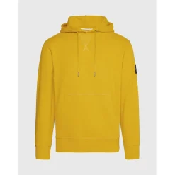 Hoodies*Calvin Klein Jeans Badge Hoodie in Yellow