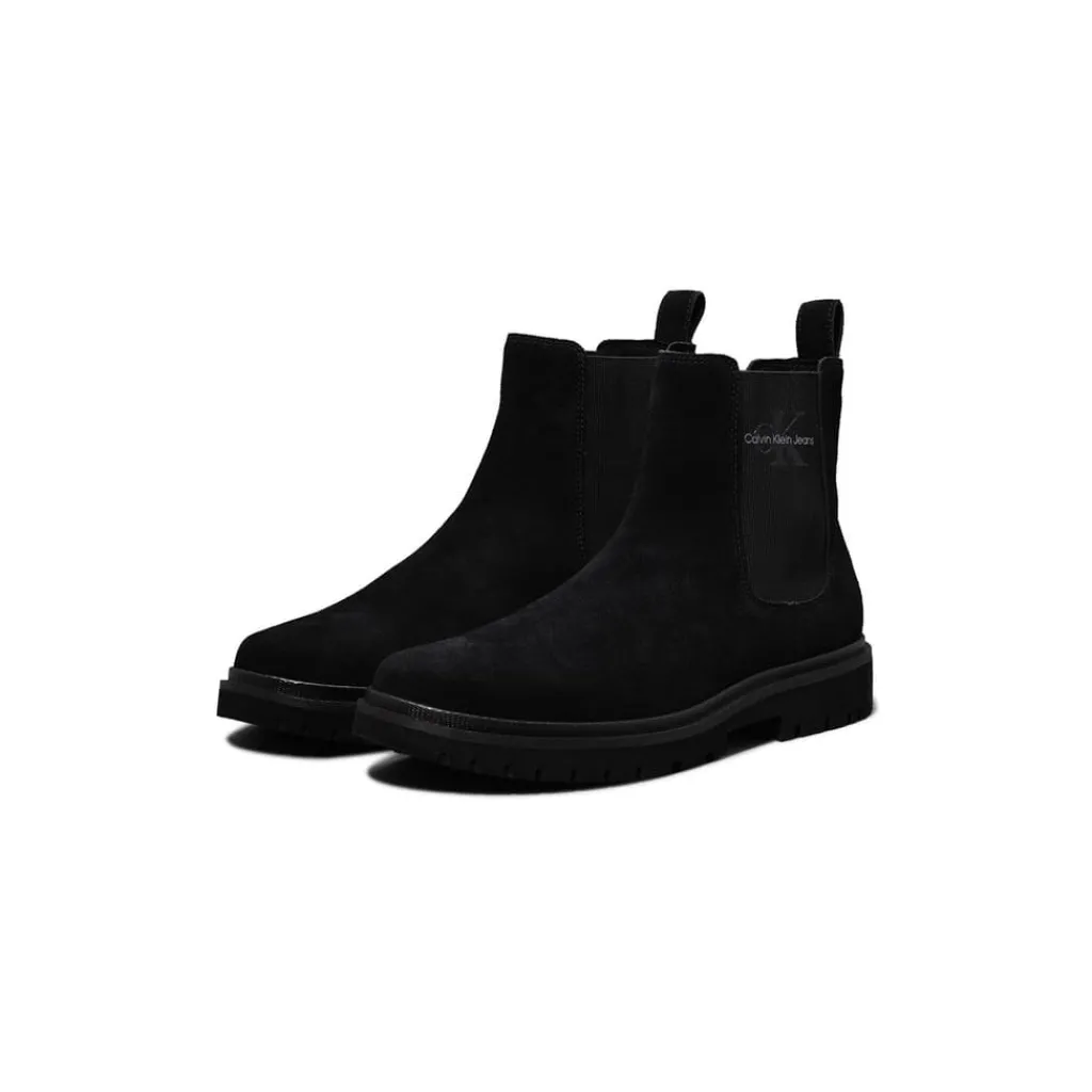 Boots*Calvin Klein Jeans Boot Mid Chelsea Iconic dr in Black